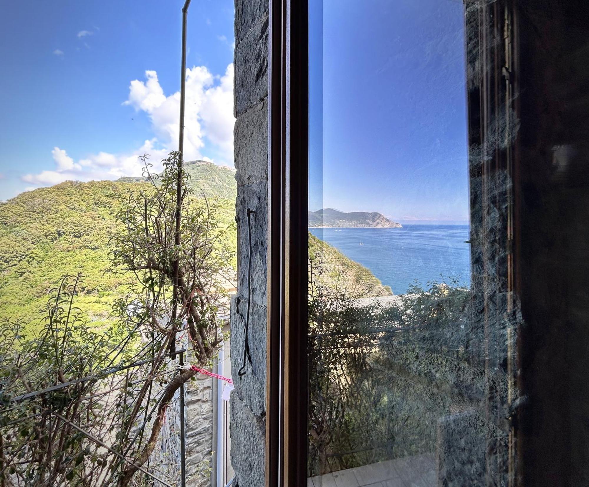 Pietra Azzurra, Newly Renovated Lägenhet Corniglia Exteriör bild